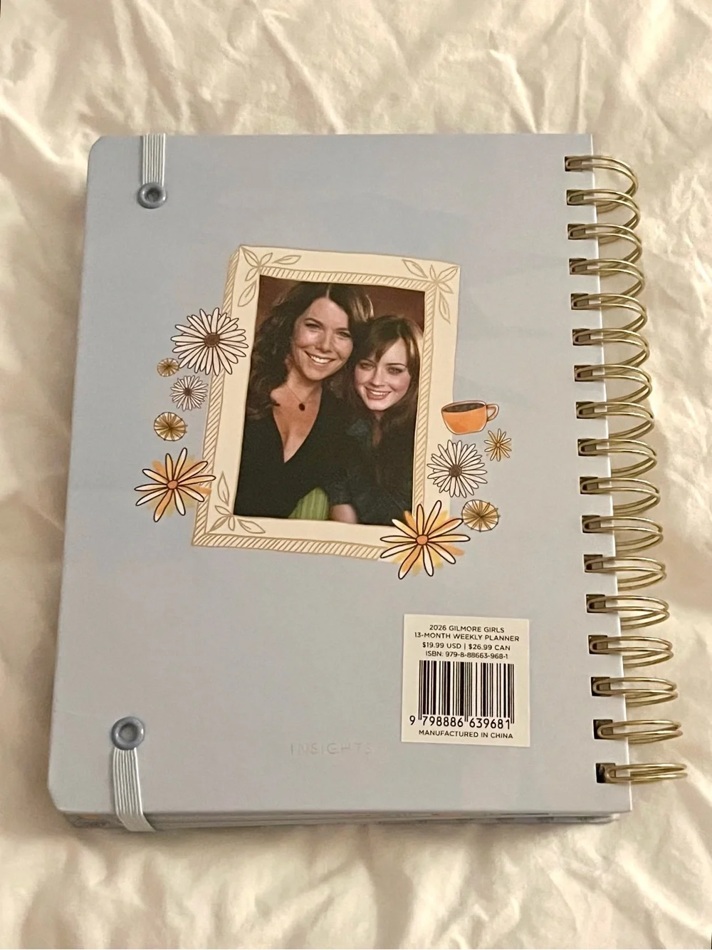 Gilmore Girls 2026 13 Month Planner with Stickers Scrapbook Collectible New